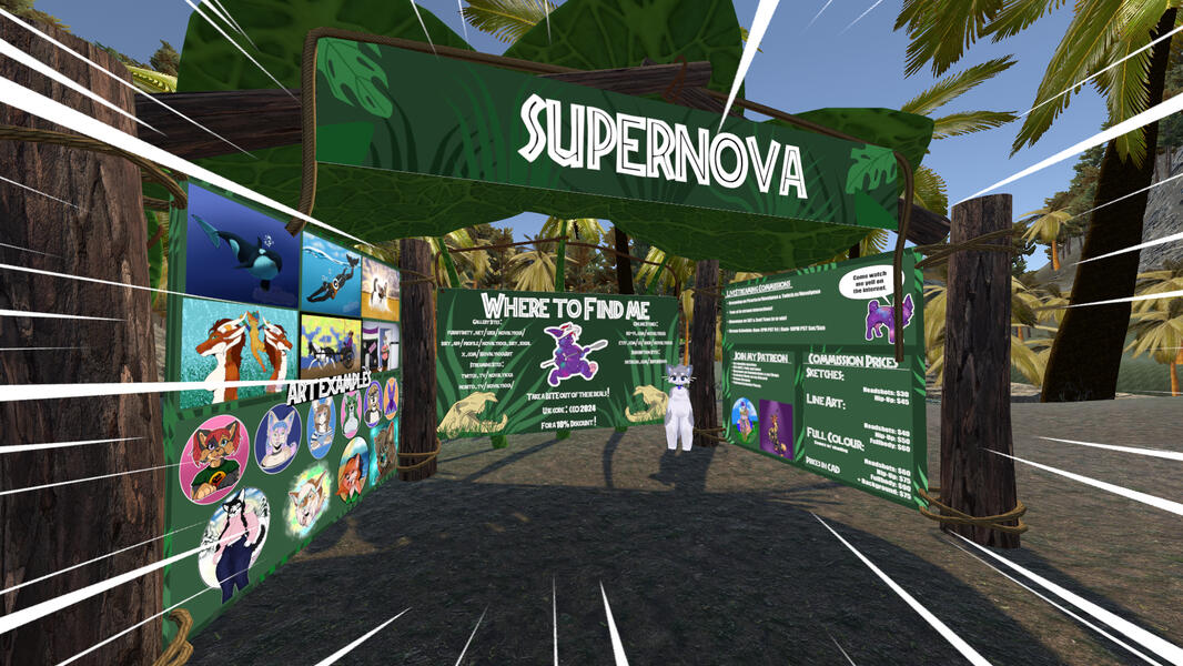 CozyConOnline - 2024 Virtual Vendor Booth VRC