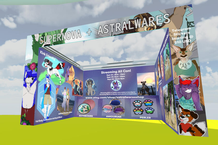 CozyConOnline - 2023 Virtual Booth