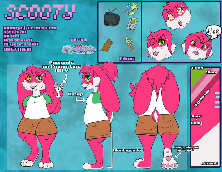 Scooty Reference Sheet