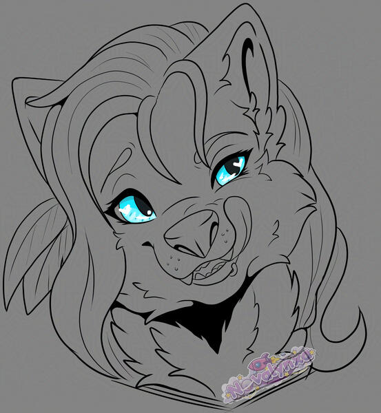 Free Headshot Lineart