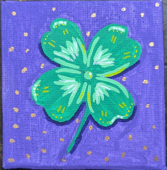 Clover Painting
