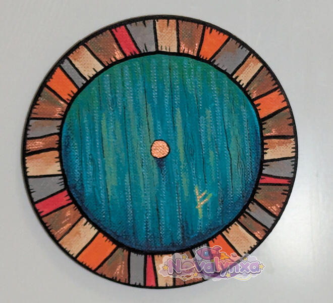 Bilbo's Door Painting